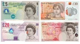 The British pound is moving in negative territory due to bleak economic expectations